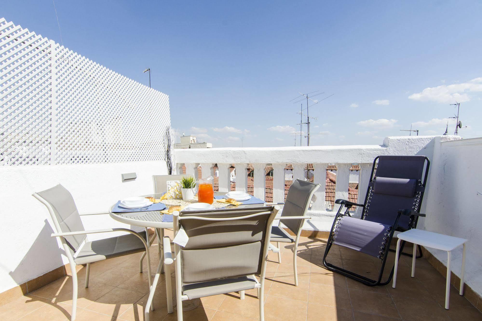 Apartments Dreammadrid Atocha Terraza Eksteriør bilde